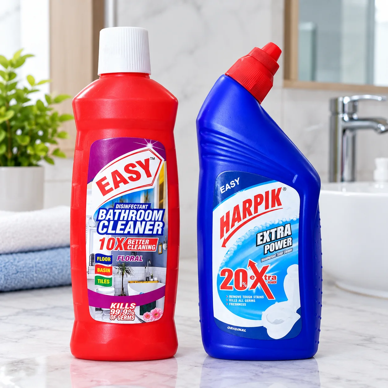 Harpic 250ml , Red Harpic 500ml